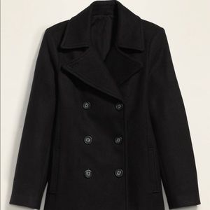 Black Pea coat